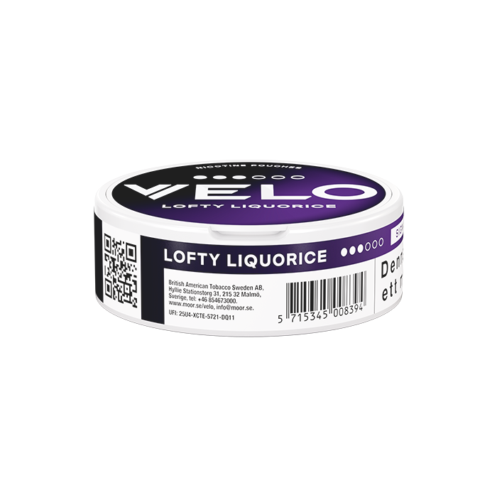 VELO SALTY LIQUORICE